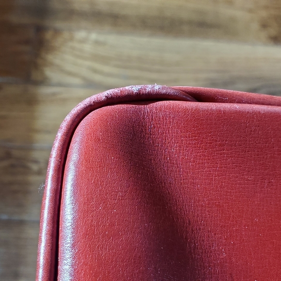 Vintage BALLY Red Handbag - Picture 10 of 10